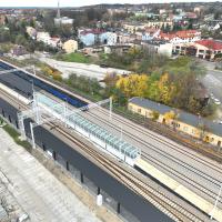 stacja, LK62, Olkusz, nowe przejście podziemne, nowa winda, nowy peron