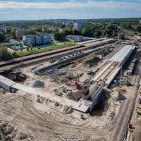 2025-08-08 Kolej w Katowicach zmienia się nie do poznania. Codziennie 1000 pracowników na budowie