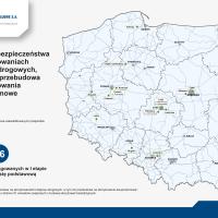 mapa, skrzyżowanie dwupoziomowe, lista rankingowa, pierwszy etap, likwidacja przejazdów