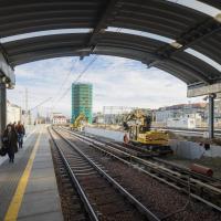 2025-10-24 Dobre zmiany na kolejowej mapie Katowic. Są już nowe tory, wiadukty i peron