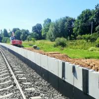 prace budowlane, nowa infrastruktura, program budowy 200 przystanków kolejowych, Kleszczele