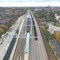 stacja, LK62, Olkusz, nowe przejście podziemne, nowa winda, nowy peron