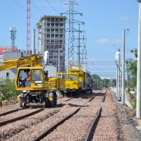 2018-07-27 Warszawa linia obwodowa - PLK sprawdzają nowe wiadukty