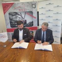 podpisanie umowy, przystanek, projekt i budowa, Warszawa Ursus Północny