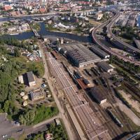 sterowanie ruchem, przewóz towarów, nowa sieć trakcyjna, Szczecin Port Centralny