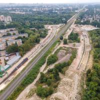 TBM, budowa tunelu, drążenie tunelu kolejowego, Łódź Koziny, Łódź Śródmieście, szacht, komora