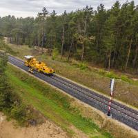 tor, podbijarka, maszyna, LK35, Jastrząbka, Parciaki, nowa infrastruktura