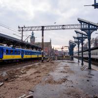 peron, Gdańsk, modernizacja, przejście podziemne, stacja, POIiŚ 2014-2020, wiata, Program Operacyjny Infrastruktura i Środowisko, Gdańsk Główny, tor, inwestycja