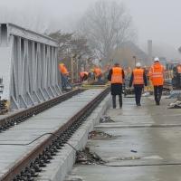 2018-11-09 Gorzów Wielkopolski – zakończono główne prace na estakadzie i stacji