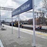 LK1, Wiedenka, Częstochowa Raków, nowa infrastruktura pasażerska, nowy tor