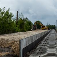 nowy przystanek, Kępa Rzeczycka, nowy tor