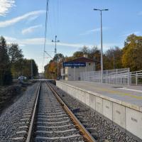 Lubin Stadion, nowa infrastruktura pasażerska, nowy tor