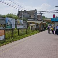 peron, stacja, CEF, Łącząc Europę, LK447, Pruszków, kolej aglomeracyjna, aglomeracja warszawska