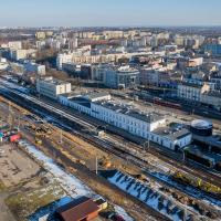2025-01-28 W Sosnowcu budujemy nowy peron, a wkrótce ruszy przebudowa ważnego wiaduktu
