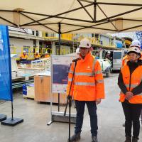 2025-05-29 Niemal 300 metrów podziemnej podróży Kingi, Jadwiga w blokach startowych