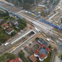 Legionowo, prace budowlane, nowy wiadukt, nowa infrastruktura