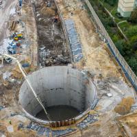 2020-11 Tunel Łódź - komora startowa TBM