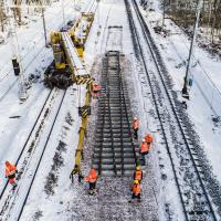 2021-02-19 Kolejne kilometry nowych torów do portów w Szczecinie i Świnoujściu