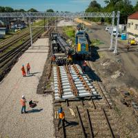 Oświęcim, LK93, nowa infrastruktura, prace na stacji kolejowej