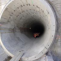 2024-05-15 TBM Faustyna na półmetku drążenia trzeciego tunelu między Żabieńcem a Kozinami