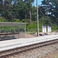 nowa wiata, przystanek, Ciemnice