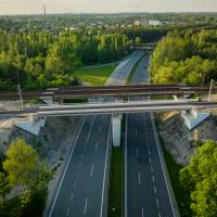 2022-06-17 Wiadukt nad drogą ekspresową S1 w Sosnowcu