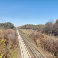 LK131, przewóz towarów, prace na linii, Zduńska Wola Poddębice, nowa szyna, nowy podkład