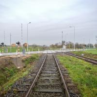 przejazd kolejowo-drogowy, POIiŚ 2014-2020, wielkopolskie, Gołańcz, modernizacja przejazdu