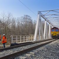 most, most kolejowy, Toszek Północ, Rudziniec Gliwicki, Stare Koźle, transport towarowy, Kanał Kędzierzyński