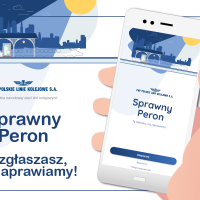 2023-02-21 Sprawny Peron – nowa aplikacja PLK SA do zgłaszania usterek na kolei