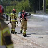 Symulacja zderzenia - foto