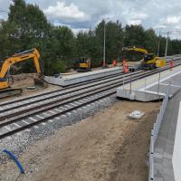 nowy przystanek, nowy peron, LK26, Borowino