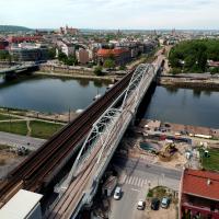 Kraków, E30, Kraków Główny Towarowy, Rudzice, nowa infrastruktura, otwarcie mostu kolejowego