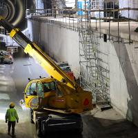 2025-01-31 Tunel w Łodzi: Pod ziemią rośnie przystanek Łódź Polesie