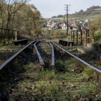 2017_10 LK104 Chabówka - Nowy Sącz [stan linii przed modernizacją]