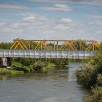 Dęblin - most nad rzeką Wieprz