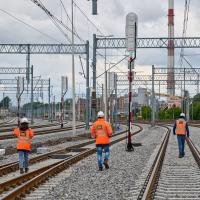 Przebudowa stacji Częstochowa Towarowa