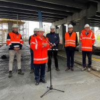 2023-10--25 Nowy przystanek Warszawa Grochów coraz bliżej. Będzie lepsza i wygodna komunikacja z centrum stolicy