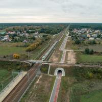 Sadowne, E75, Rail Baltica, CEF, Czyżew, nowe przejście podziemne, Jasienica