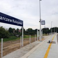 nowy przystanek, nowa infrastruktura, LK30, Parczew Kolejowa