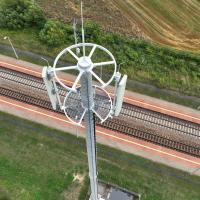 bezpieczeństwo, GSM-R, interoperacyjność, maszt