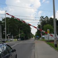bezpieczeństwo, przejazd kolejowo-drogowy, sygnalizacja, rogatka, Śródborów