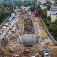 Tunel Łódź - komora startowa TBM