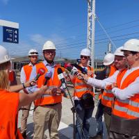 stacja, Warszawa Zachodnia, briefing prasowy, Jakubowski Karol