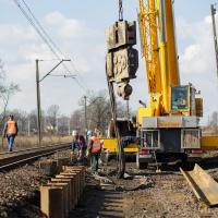 Trzebinia, prace budowlane, Oświęcim, LK93, Czechowice-Dziedzice