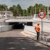 2025-06-06 Budowa tunelu drogowego w Sulejówku