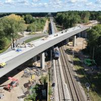 wiadukt, E75, Rail Baltica, Nowa Wieś, nowa infrastruktura