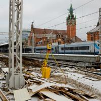 POIiŚ 2014-2020, tunel, Gdańsk Główny, budowa peronu, modernizacja stacji