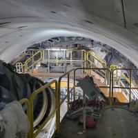 2025-10-03 Podłęże-Piekiełko: Drążenie tuneli pod Pisarzową postępuje w dobrym rytmie