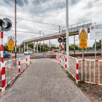 Warszawa, przejazd kolejowo-drogowy, rogatka, KPO, digitalizacja, ul. Naczelnikowska